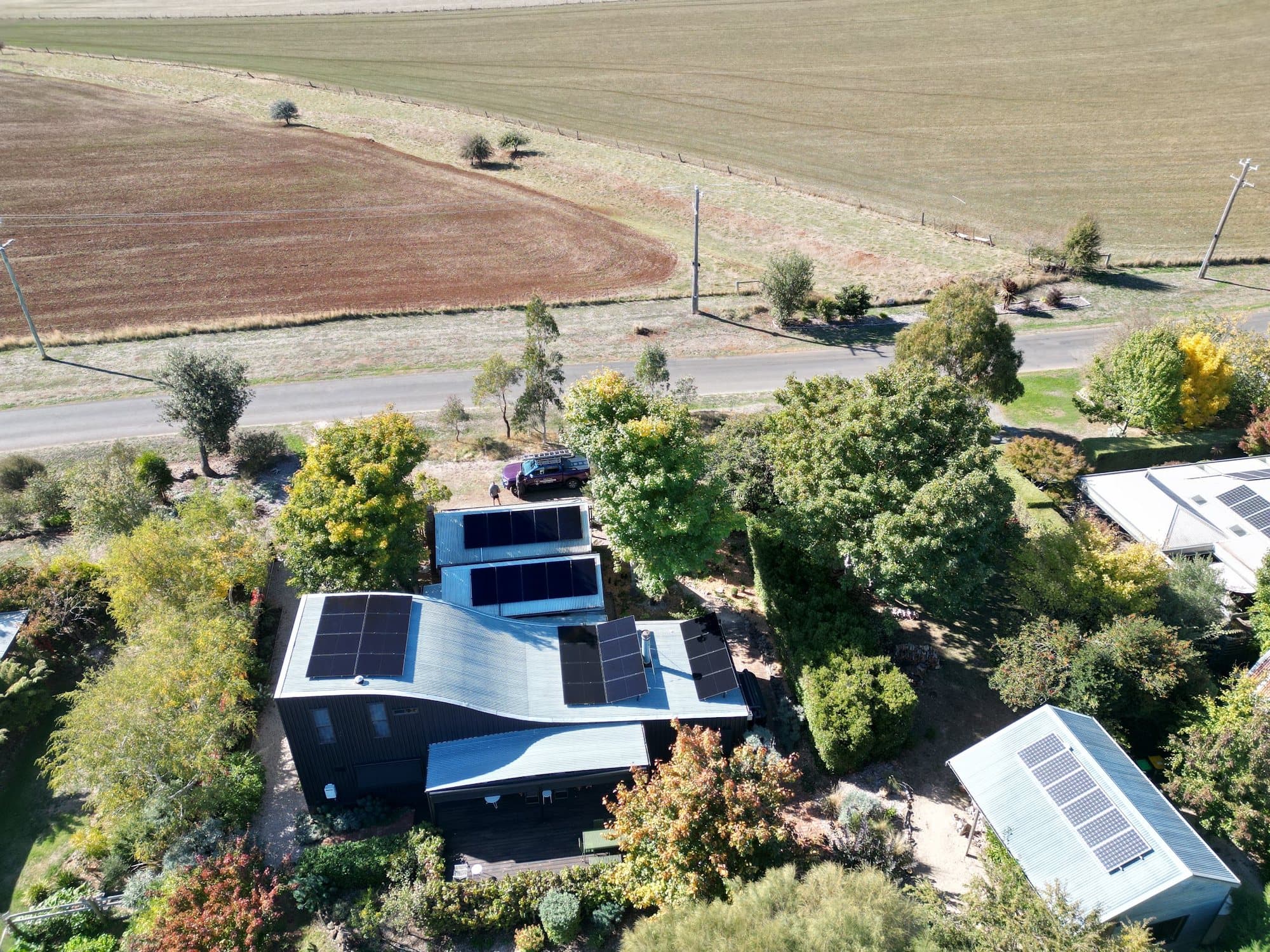 A solar and battery installation by Trentham Energy
