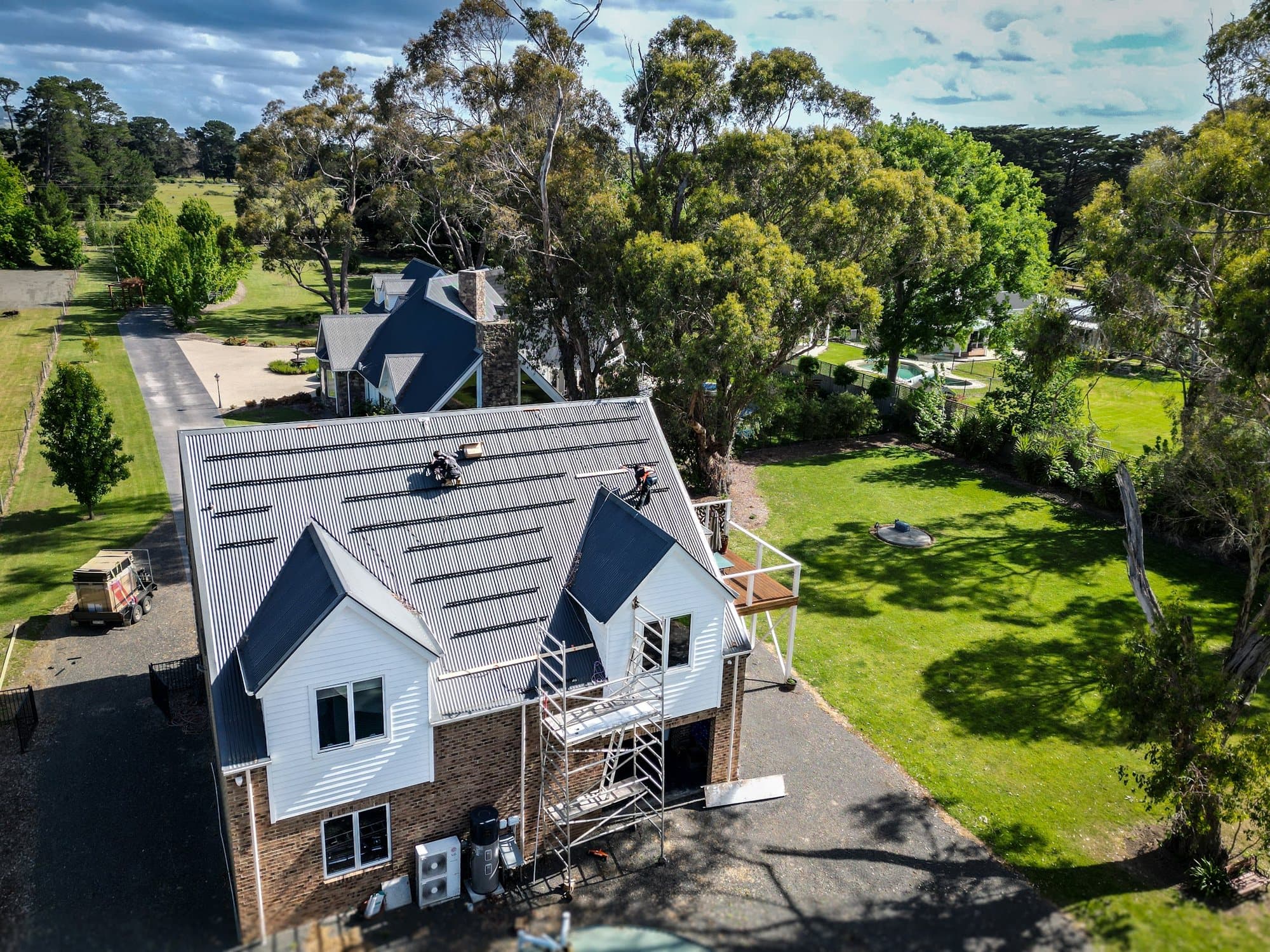 A solar and battery installation by Trentham Energy